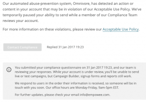 MailChimp-Compliance-Questionnaire