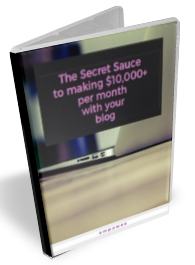 The Secret Sauce to making $10,000 per month